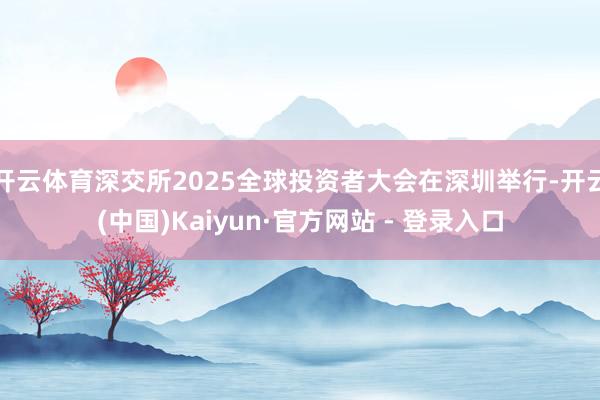 开云体育深交所2025全球投资者大会在深圳举行-开云(中国)Kaiyun·官方网站 - 登录入口